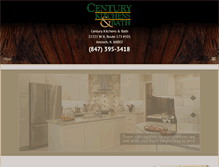 Tablet Screenshot of centurykitchensbath.com